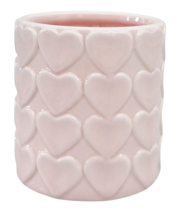 HEART PLANTER PINK