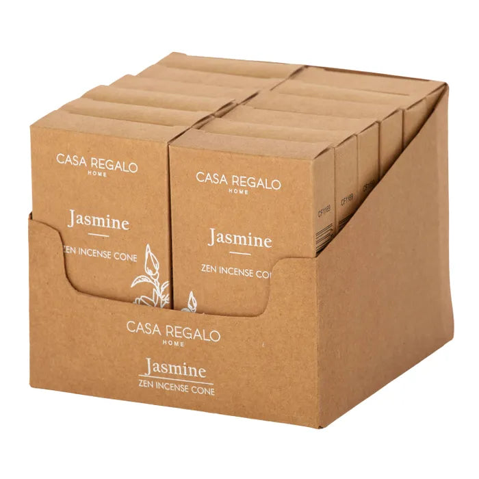 ZEN JASMINE INCENSE CONES 10 PACK