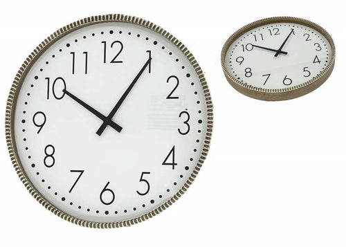 DAISY WOODEN CLOCK Sydney's Plant Market