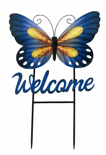 WELCOME BUTTERFLY STAKE Sydney's Plant Market