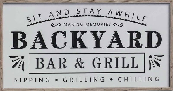 BACKYARD BAR AND GRILL Sydney's Plant Market