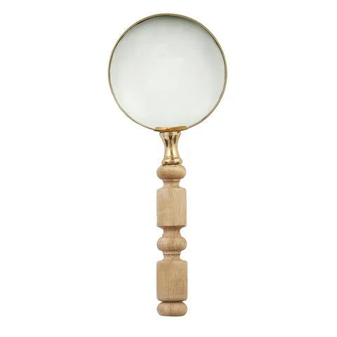 ELLIOT MAGNIFYING GLASS 7.5X20CM NAT Sydney's Plant Market