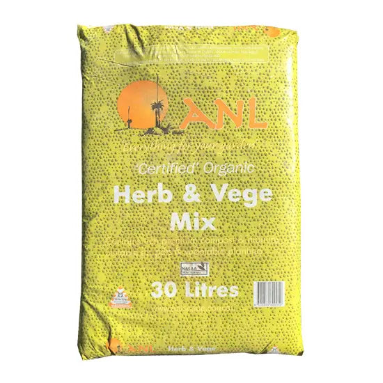 ORGANIC HERB & VEGETABLE MIX 30L - Sydney's Plant Market