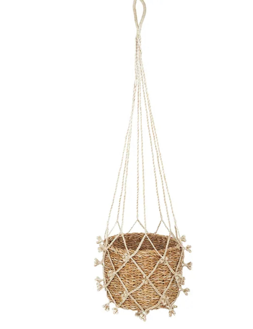 SIAM MACRAME HANGING BASKETS - Sydney's Plant Market