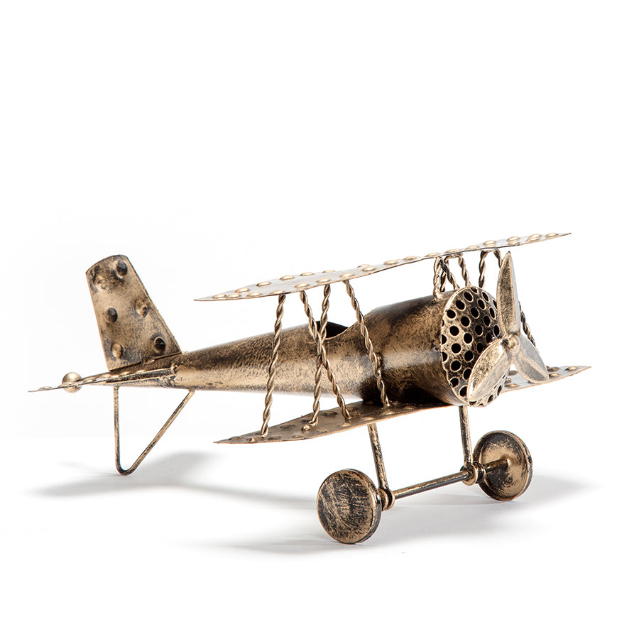 Antique Gold Aeroplane