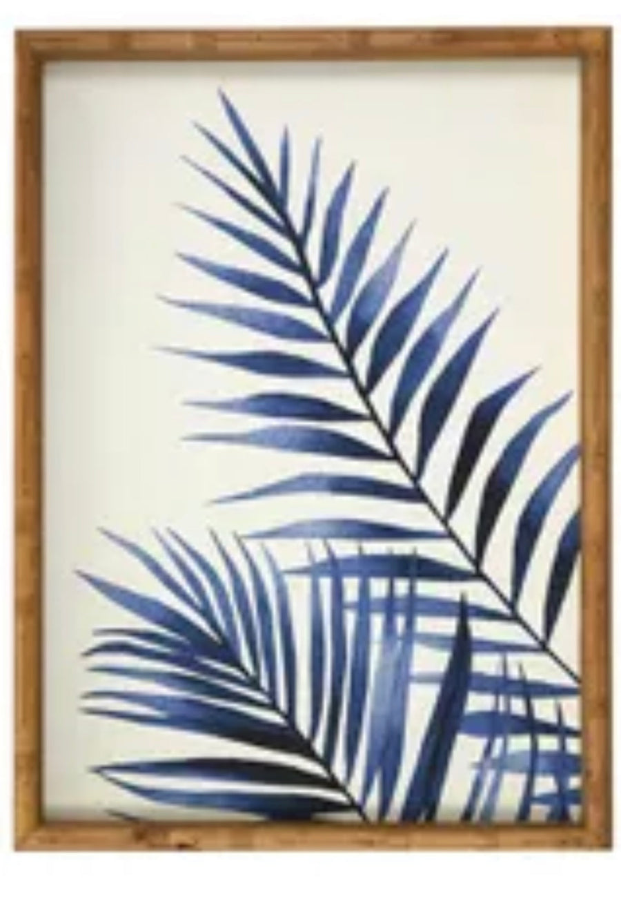 BLEU FRAME GLASS PRINT 40X55CM 4 ASST Sydney's Plant Market
