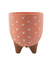 Load image into Gallery viewer, Cassie Planter with Legs Pink
