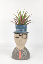 Father Planter Grey 18cm Sydney's Plant Market