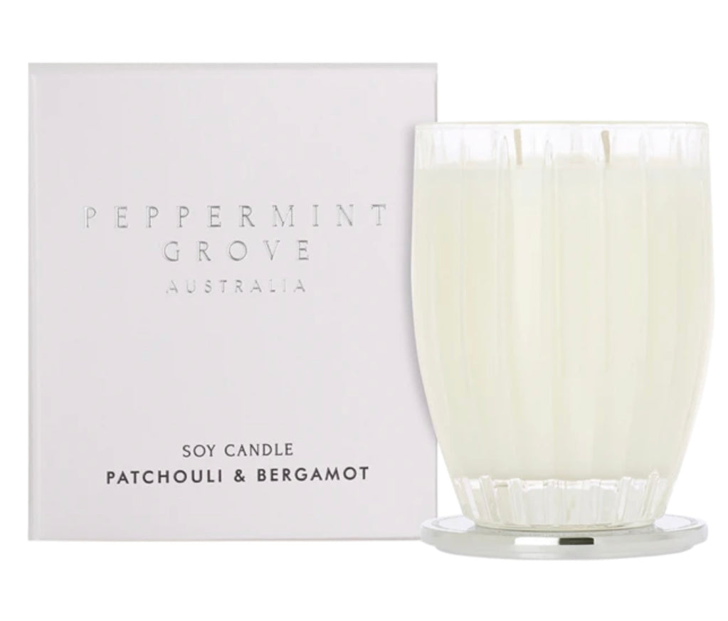 Peppermint Grove Candle ‘Patchouli & Bergamot’