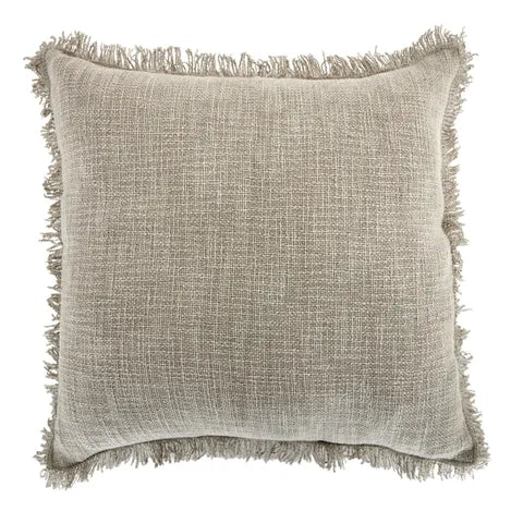 PETA COTTON CUSHION 50X50CM BEIGE