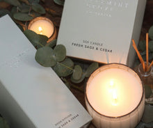 Load image into Gallery viewer, Peppermint Grove Candle ‘Fresh Sage &amp; Cedar’
