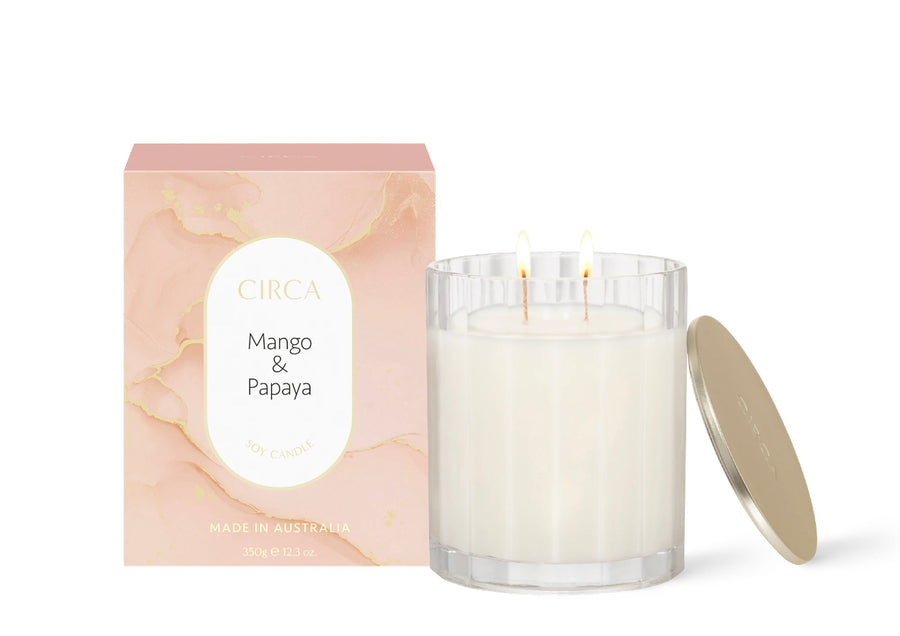 Circa Candle - Mango & Papaya - Sydney's Plant Market
