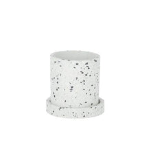 Load image into Gallery viewer, Sia Terrazzo Pot w Saucer
