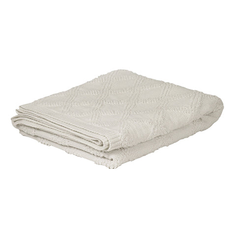 Otway White Throw 130x150cm