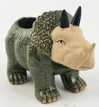 Dinosaur Planter Dark Green 11cm - Sydney's Plant Market