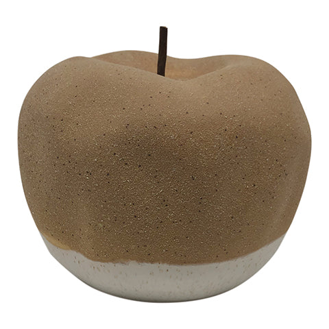 Airlie Apple Clay/White Ornament