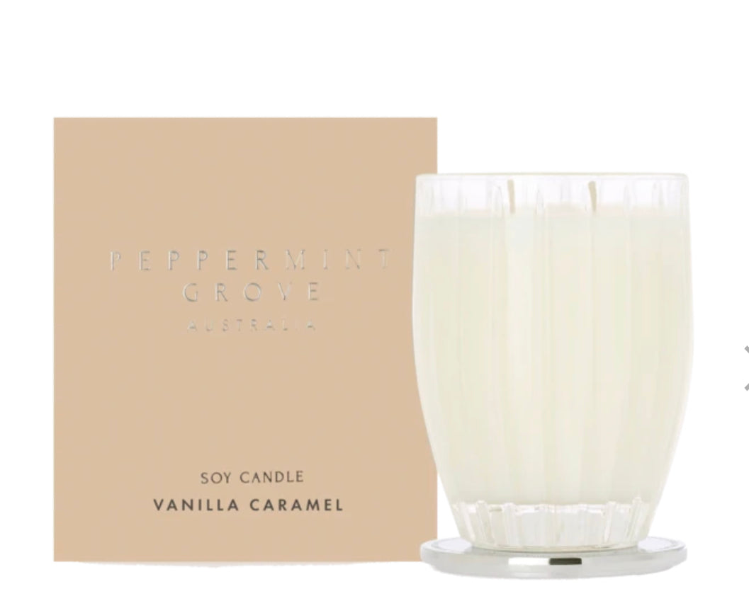 Peppermint Grove Candle ‘Vanilla Caramel’