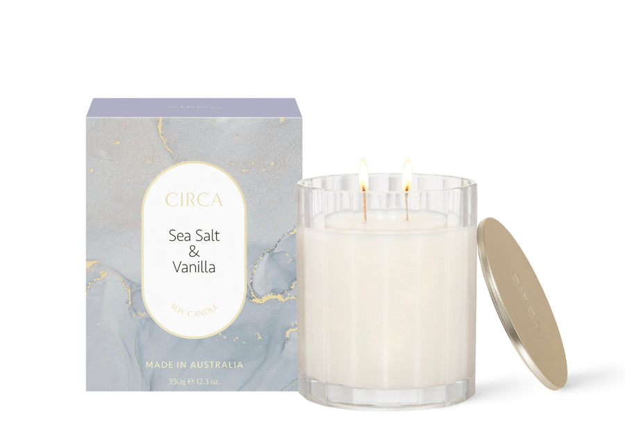Circa Candle - Sea Salt & Vanilla - Sydney's Plant Market