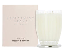 Load image into Gallery viewer, Peppermint Grove Candle ‘Freesia &amp; Berries’
