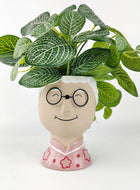 Grandma Planter Light Pink 16cm Sydney's Plant Market