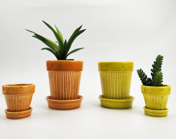 Mae Planter with Saucer - Sydney's Plant Market