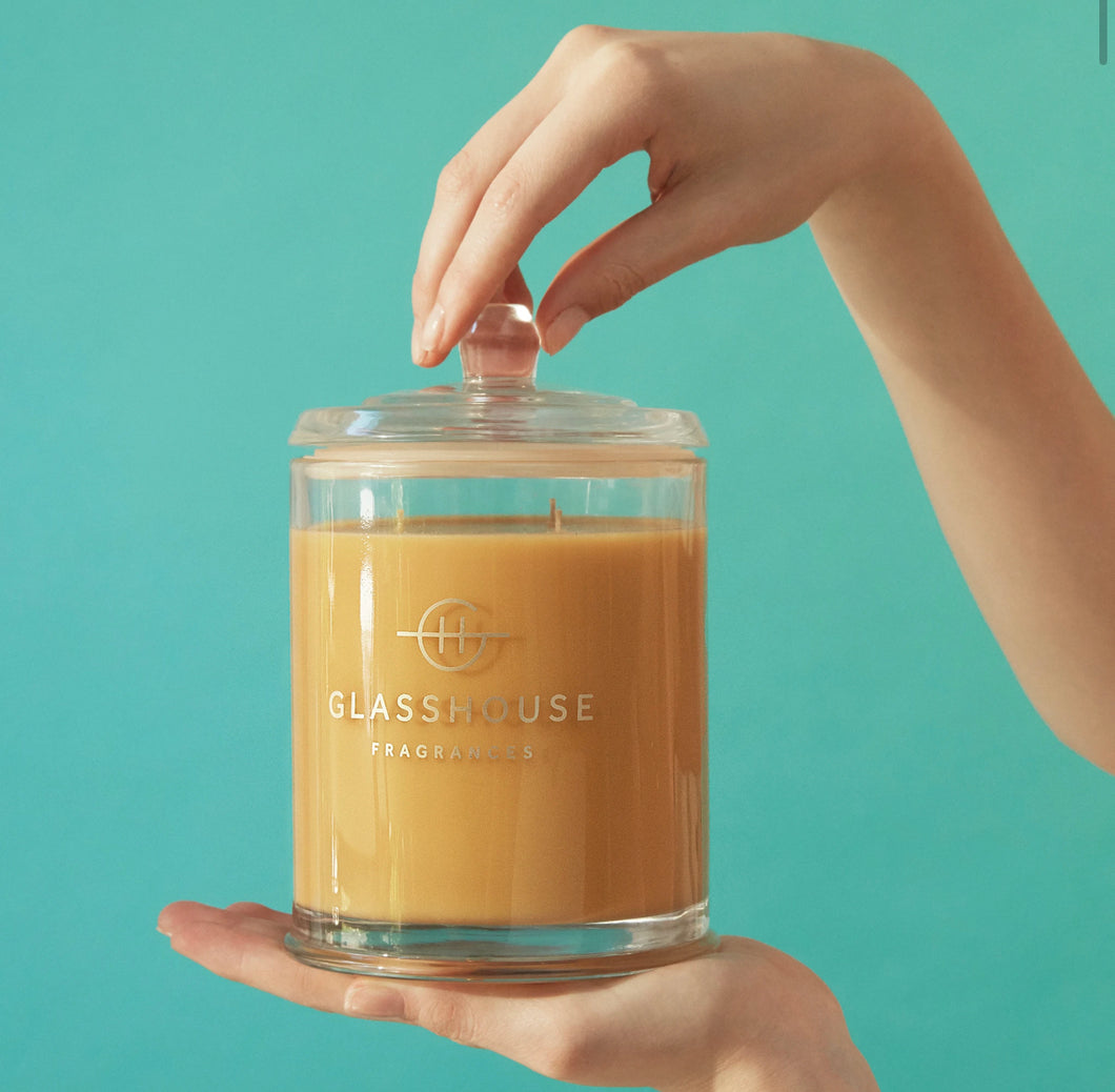 Glasshouse Fragrance Candle A Tahaa Affair 380g - Sydney's Plant Market