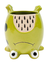 Load image into Gallery viewer, Upside Down Frog Planter Green 12cm
