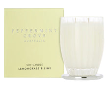 Load image into Gallery viewer, Peppermint Grove Candle ‘Lemongrass &amp; Lime’
