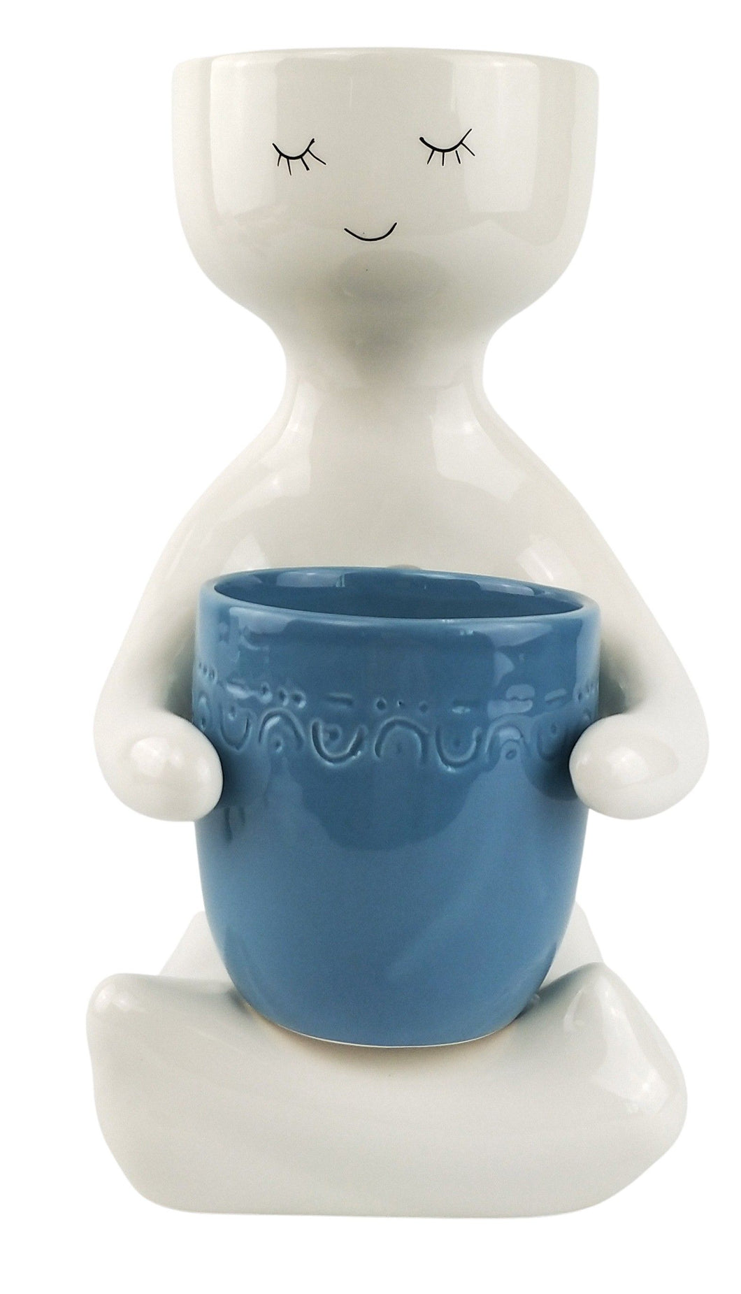 Person holding a pot Planter Dusty H30x20x16cm