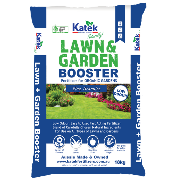 KATEK LAWN & GARDEN BOOSTER 18KG BAG - Sydney's Plant Market