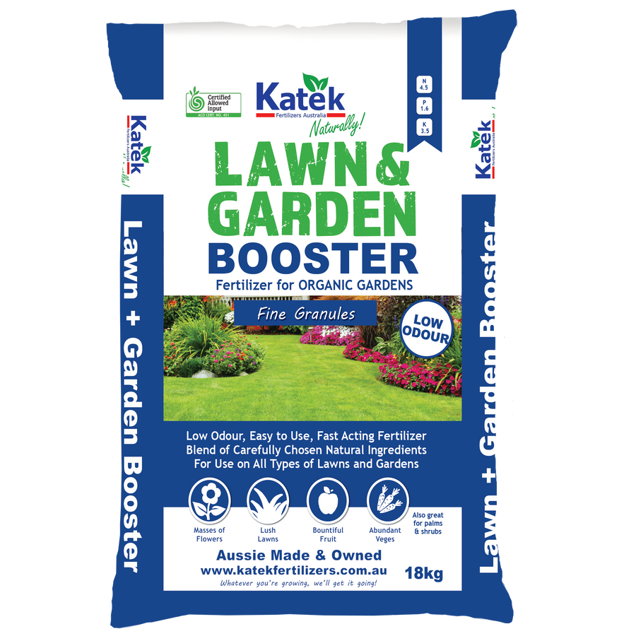 KATEK LAWN & GARDEN BOOSTER 18KG BAG - Sydney's Plant Market