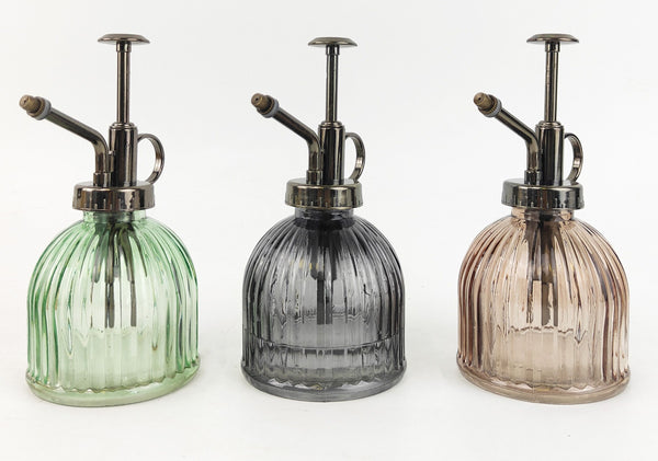 Tommy Glass Mist Spray Steel 16cm Sydney's Plant Market