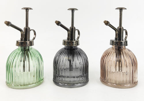 Tommy Glass Mist Spray Steel 16cm Sydney's Plant Market