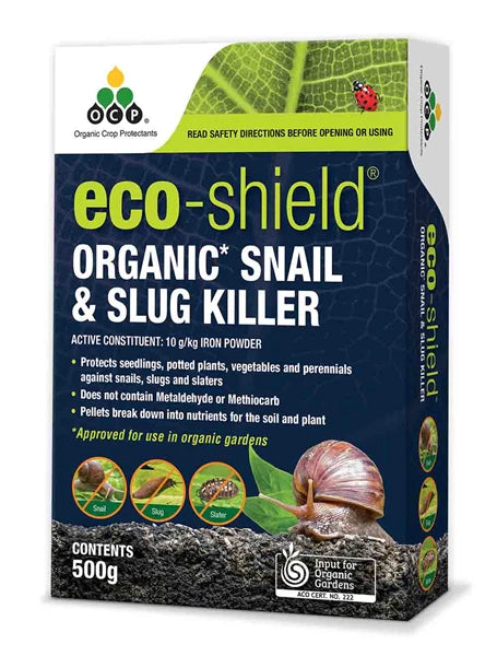 'ECO-SHIELD' ORGANIC SNAIL & SLUG KILLER Sydney's Plant Market